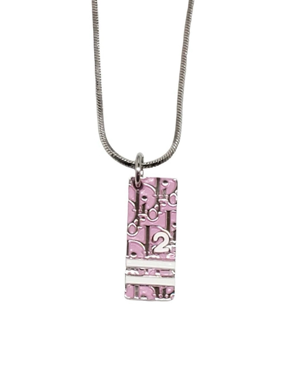 Dior Trotter Necklace Pink